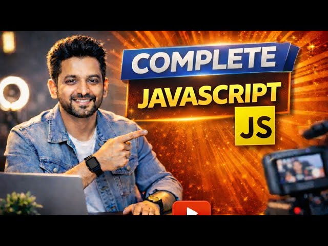 JavaScript Basics for Beginners | Variables, Functions & DOM (Hindi)