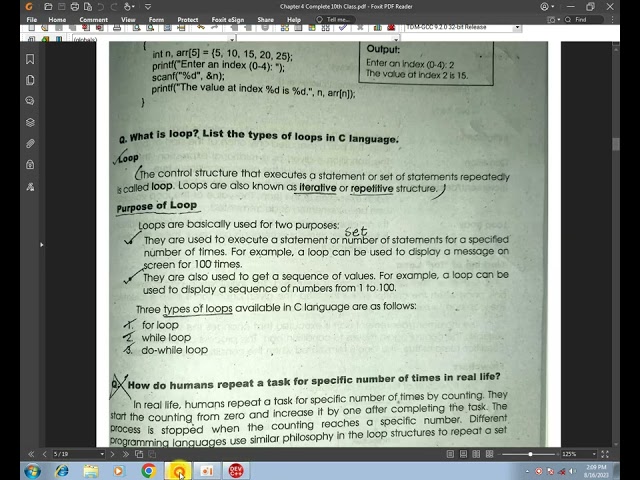♾️ Loop and for Loop Explained | 10th Class Computer Science Chapter 4 📚🔁
