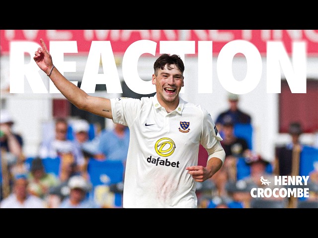 😅 "It was really good fun!" | Henry Crocombe | Somerset Day One Reaction