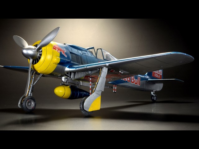 FW-190 Red Bull Luftwaffe Racing Team - 1/48 Eduard - Aircraft Model