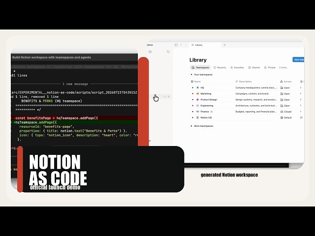 Notion as Code Is Here: Build Entire Workspaces with TypeScript