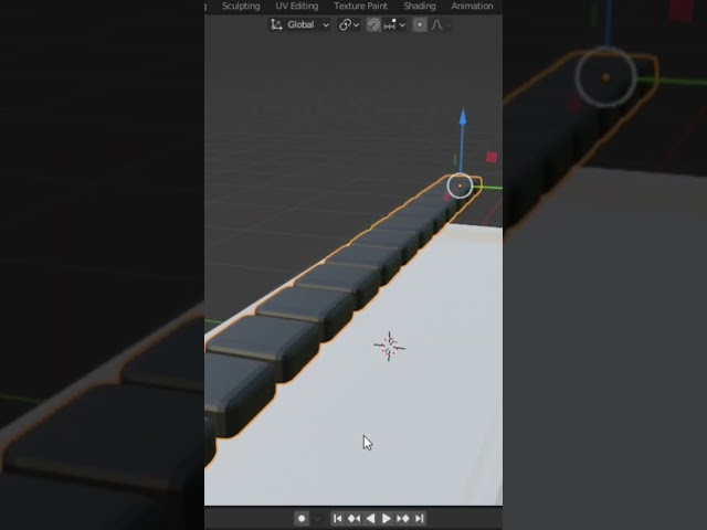 I Made a 3D Remote Control in Blender! 📺🔥 | Blender 3D #Blender #Blender3D #3DModeling