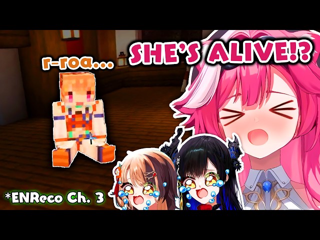 Kiara’s Corpse Suddenly CAME ALIVE and Started Chasing Raora, Gigi, and Nerissa #ENRecoClips