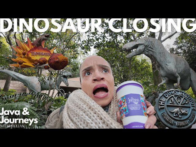 Lattes & Legends: One Last Ride on Animal Kingdom's Dinosaur Before It Closes Forever