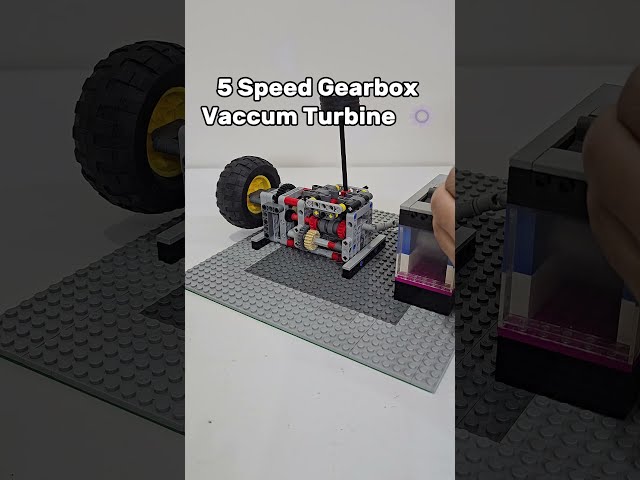 5 Speed Turbine Engine Transmission⚙️#LegoTechnic#Engineering