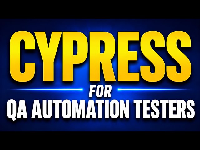 Cypress Automation Testing - End to End - Interview Q&A #cypress #softwaretesting #testing #sdet 