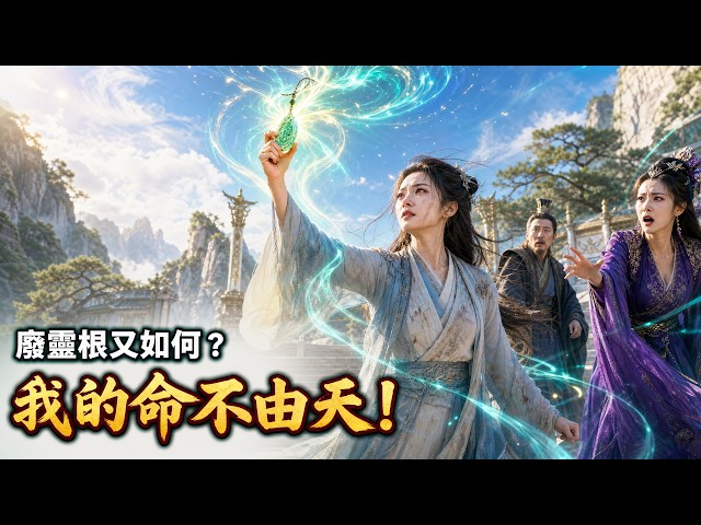 【一口氣看完】被嘲偽靈根廢物受盡欺凌！少女解鎖娘親神級玉佩，一路逆襲登頂修仙大道！