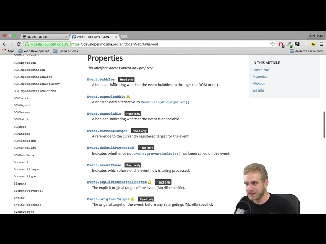 Accelerated JavaScript 1002 The Event Object