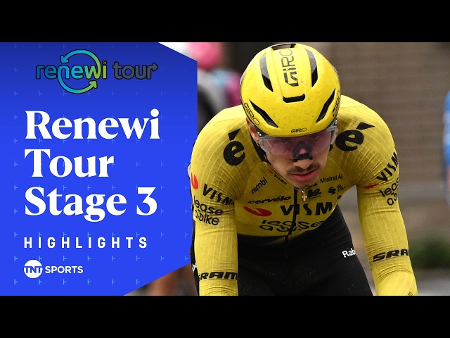 SHOCK VICTORY! 😮 | 2026 Men's Renewi Tour Stage 3 Race Highlights | TNT Sports Cycling