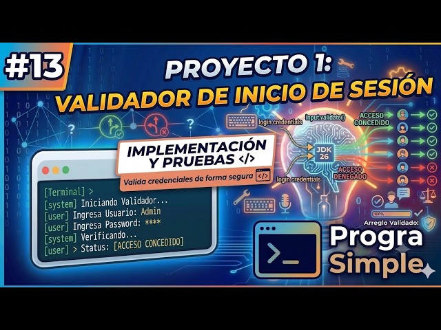#13 Proyecto 1 - Validador de Inicio de Sesión