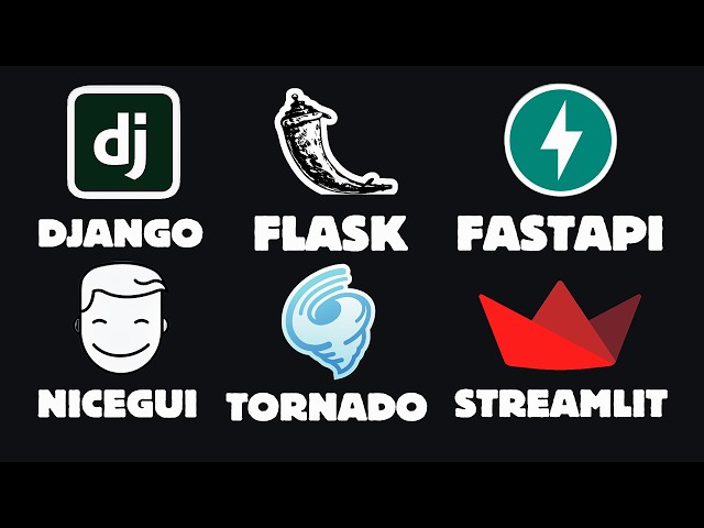 Every Major Python Web Framework Explained in 6 Minutes