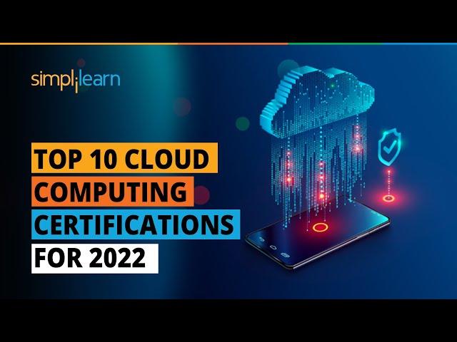 Top 10 Cloud Computing Certifications For 2026 | Best Cloud Certifications 2026 | Simplilearn
