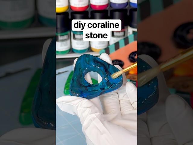 Making coralines stone using das air dry clay #airdryclay #clayart #DIY