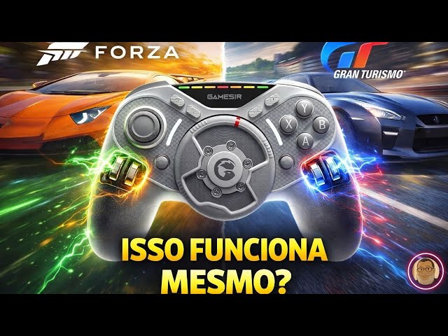 The end of expensive steering wheels? Meet the GameSir Swift Drive with mini-steering wheel!