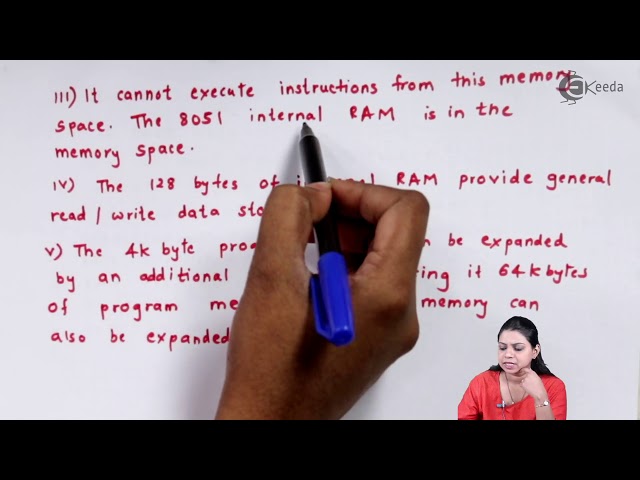 Memory Mapping of 8051 Microcontroller - Introduction to Microcontroller 8051 - Computer Science