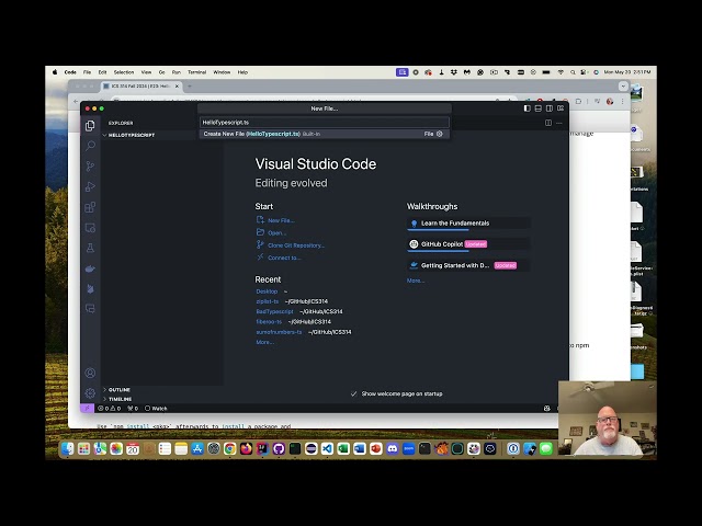 E23: Hello Typescript