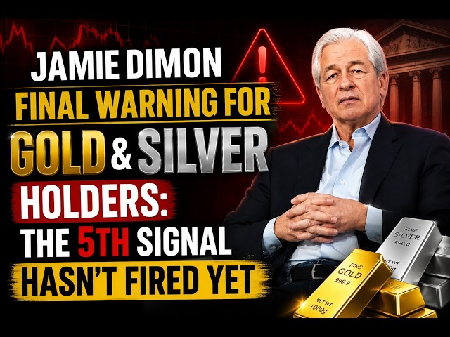 Jamie Dimon FINAL WARNING FOR GOLD & SILVER HOLDERS: THE 5TH SIGNAL HASN'T FIRED YET