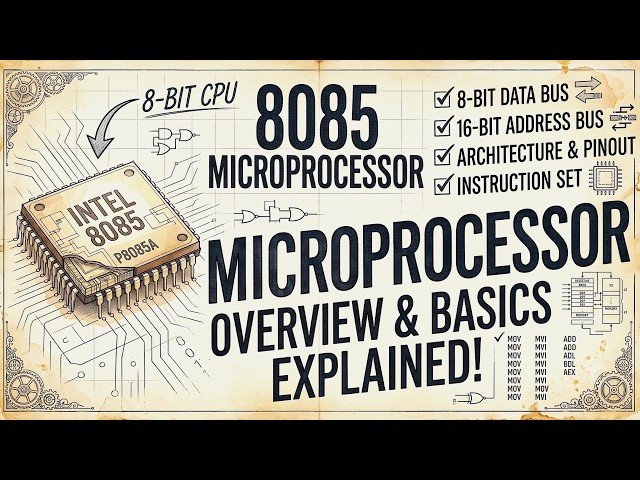 Microprocessor 8085 Introduction Overview English | Knowing Stuffs #8085 #8085microprocessor