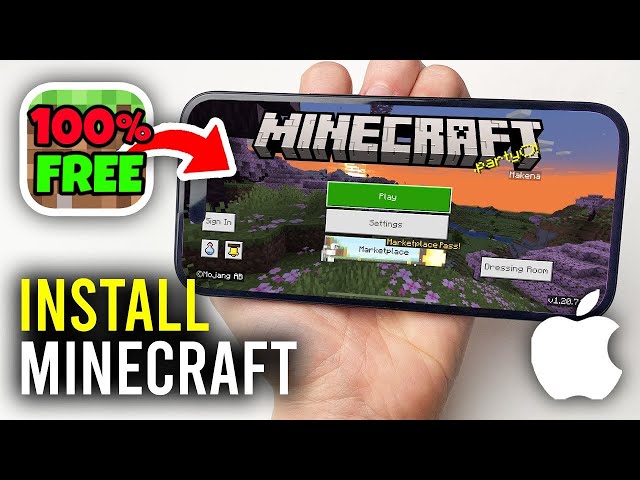 How to Get MINECRAFT for FREE on iPhone ✅ Download and Install FREE Minecraft on ios/Iphone or iPad