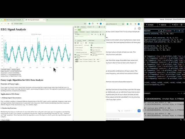 Enhancing EEG Signal Analysis: Fuzzy Logic, Real-Time Controls & Color Coding Explained