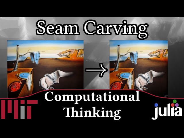 Seam Carving: Live Coding Session | Week 2 | MIT 18.S191 Fall 2020 | James Schloss