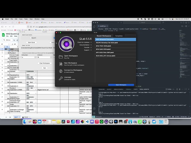 CueBilt Demo (Python tkinter Integrated) 20251020