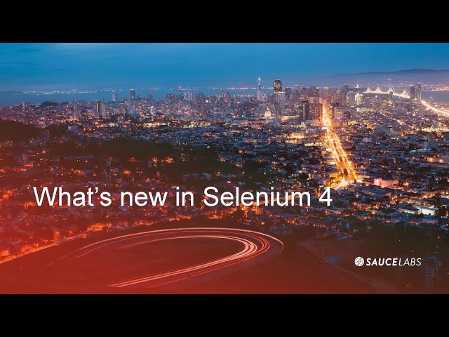 Selenium 4 Training