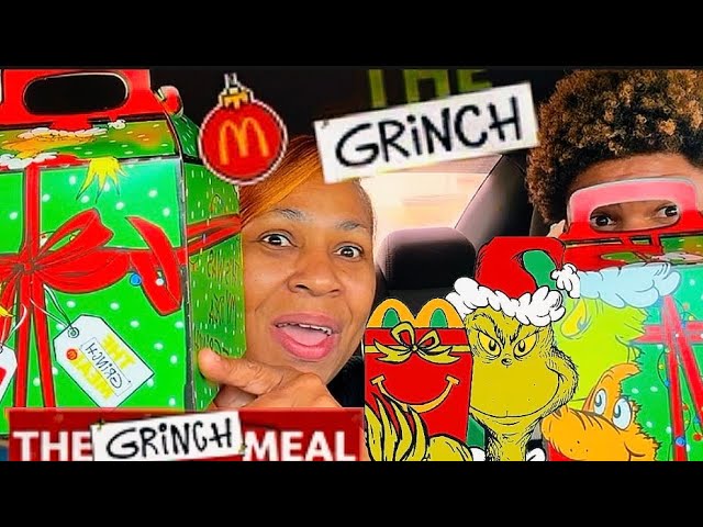 MCDONALD'S GRINCH MEAL Is INSANE! Why they didn’t tell us about this?