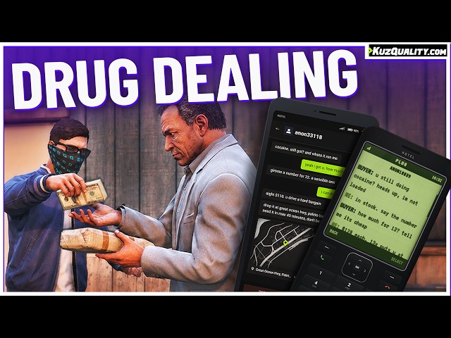 FiveM Script | Drug Dealing | KuzQuality