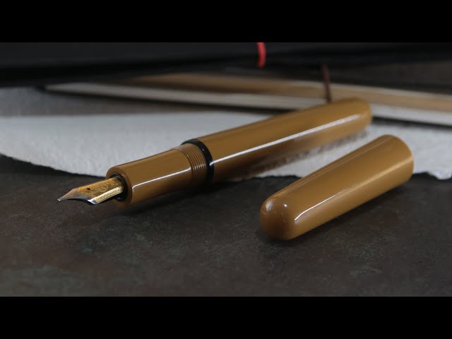 Ebonite pen making