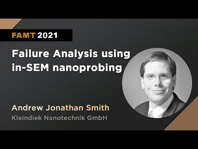 Kleindiek Nanotechnik GmbH: Failure Analysis using in-SEM nanoprobing | FAMT 2021