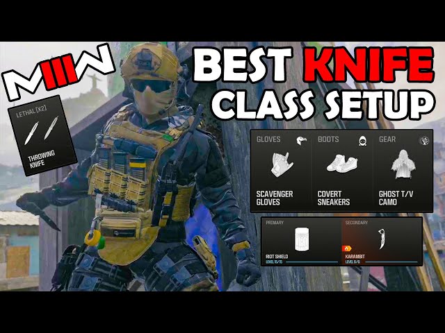 BEST KNIFING CLASS SETUP IN MODERN WARFARE 3 (HOW TO KNIFE IN MW3)