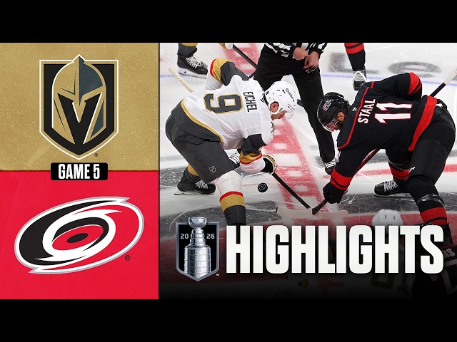 Golden Knights vs. Hurricanes | NHL Playoff Highlights | Game 5 | June 11, 2026