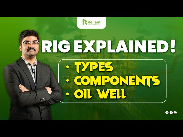 RIG for Beginners | Types, Components, Oil Well & Production Explained #oilandgascourses