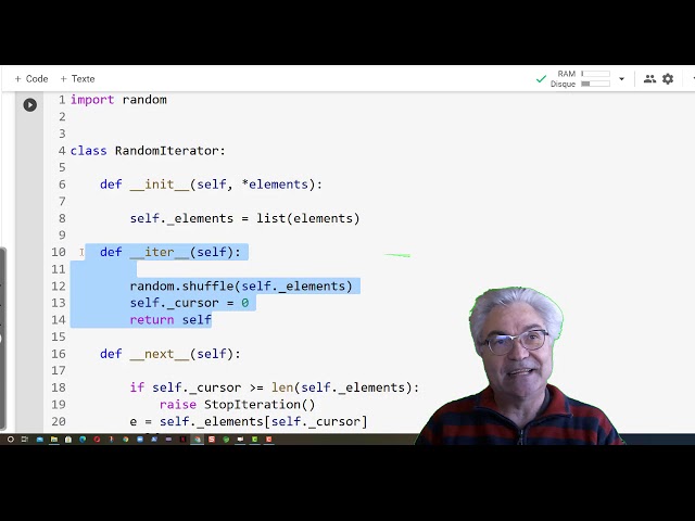 Créer son itérateur en Python