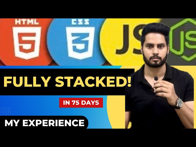 Fastest Way to Get Started with Full Stack Web Development 2024 - Clean Roadmap (My Experience )🔥