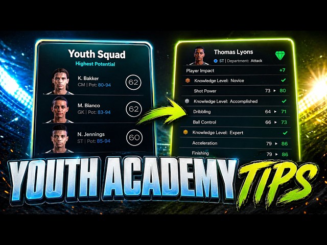 FC 26 : YOUTH ACADEMY TIPS