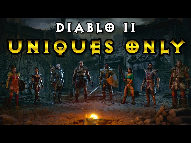 [LIVE]🔴I couldn't have asked for a better start! - D2R Uniques Only Amazon