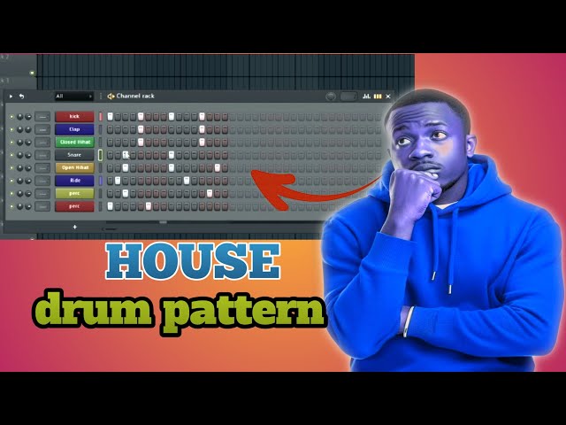professional house drum pattern easy way bignnar #flstudiohubtips #flstudiohindi