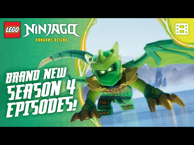 NEW Season 4 Episodes | Can the Ninja STOP the Weapon of Desolation? | LEGO NINJAGO: Dragons Rising