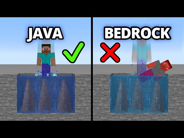 java vs bedrock v13
