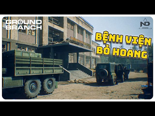 GROUND BRANCH #7 | Abandoned Hospital - ND Gaming and Crew Raid a Trapped Base!