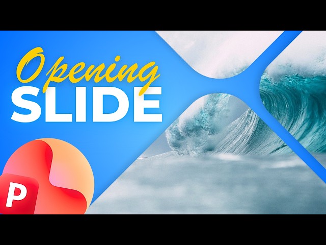 How to Make a Stunning Opening Slide in PowerPoint