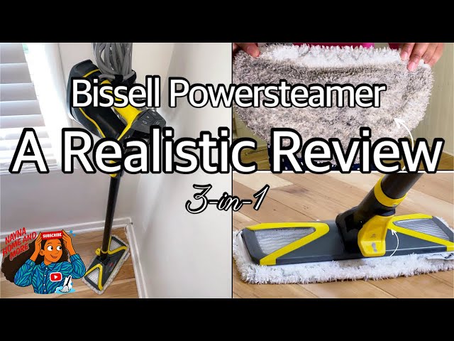 How to use the Bissell steam hard surface handheld steam cleaner mop