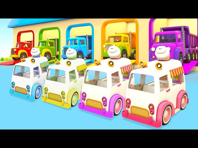 Helper cars cartoon for kids & toy vehicles for kids - Car cartoons for kids