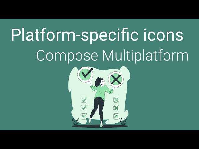How to add platform-specific icons to a Compose Multiplatform project