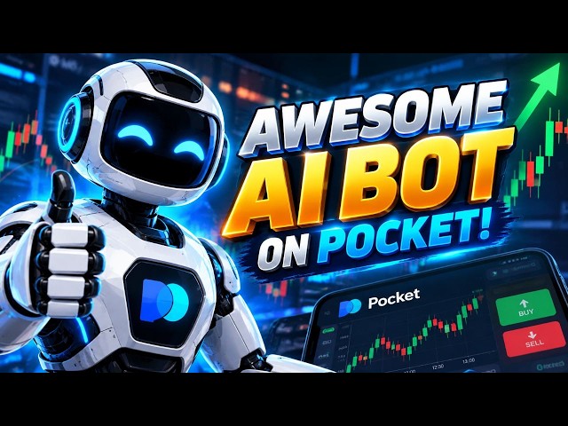 Pocket Option signals with AI Screenshot Robot | the best binary options strategy