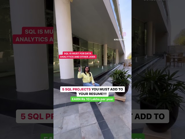 SQL PROJECTS FOR RESUME! Must Add🔥🔥 (check pinned comment) #sql #data #dataanalytics