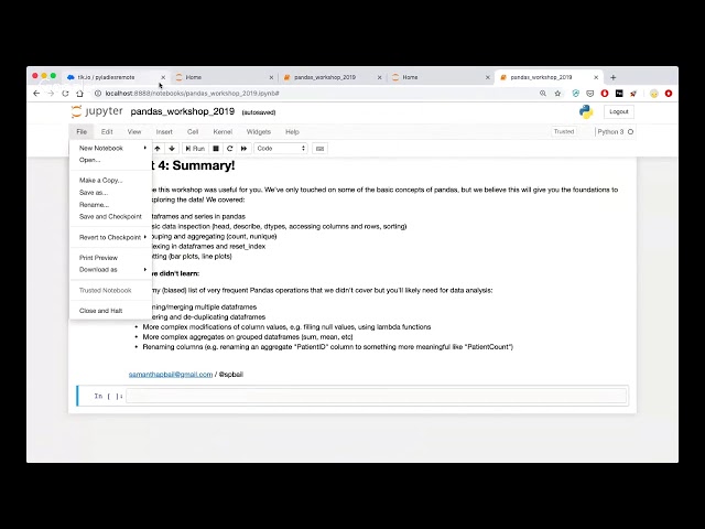 Intro to healthcare data analysis with Pandas