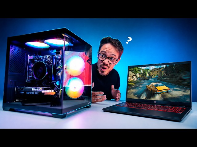 Qual é melhor? PC GAMER vs NOTEBOOK GAMER - com RTX 3050